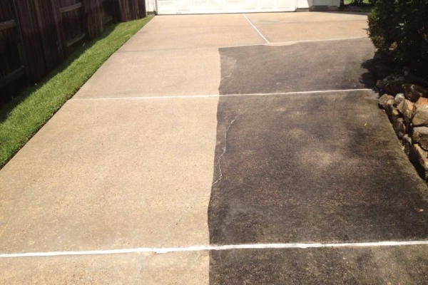 Clean driveway