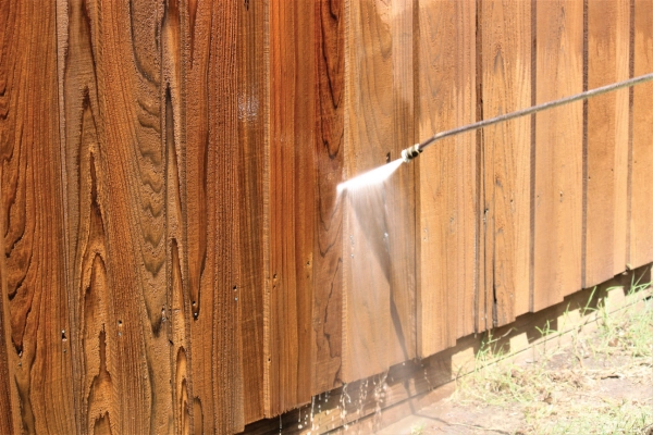 Clean fence