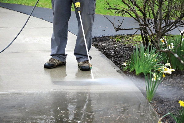 Clean sidewalk